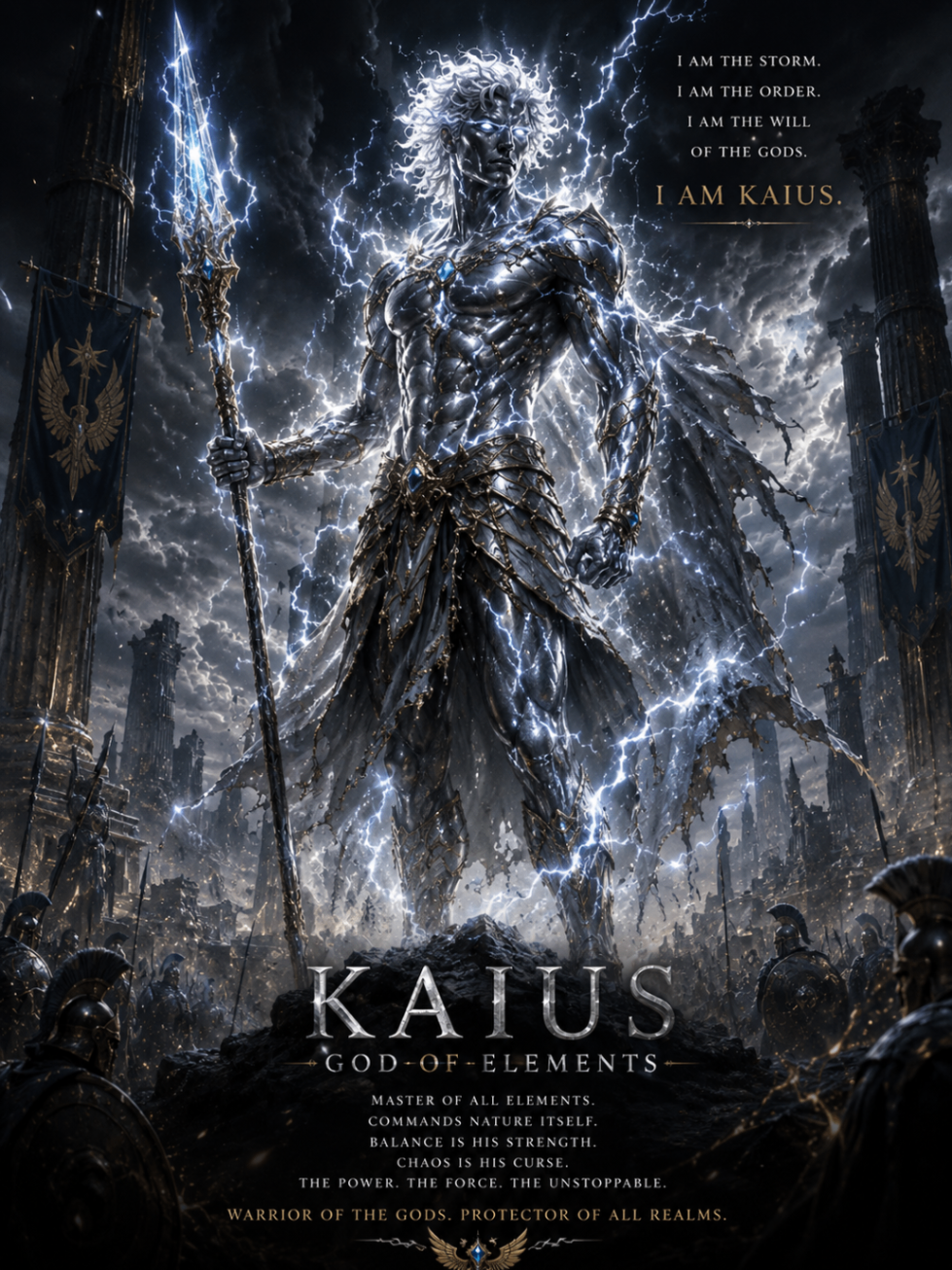 Kaius, God of Elements